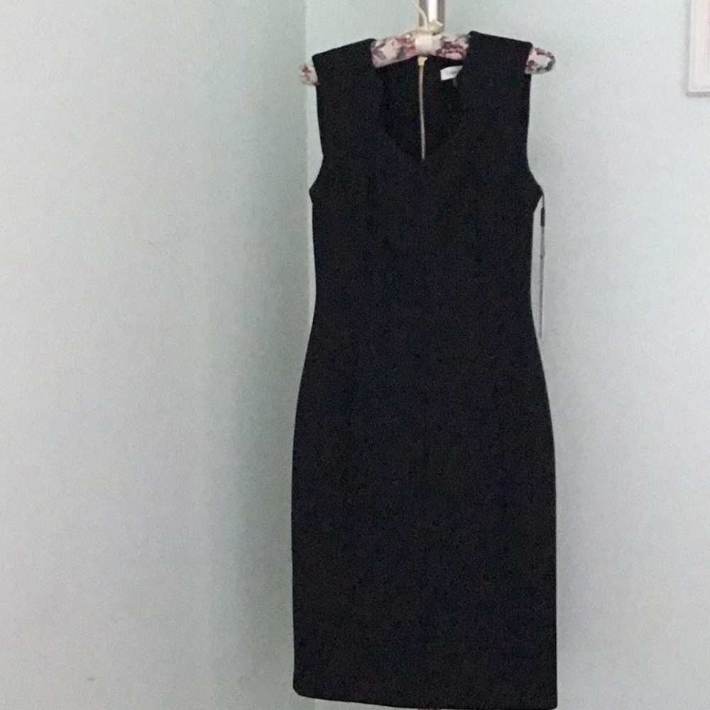 Calvin Klein classic black dress